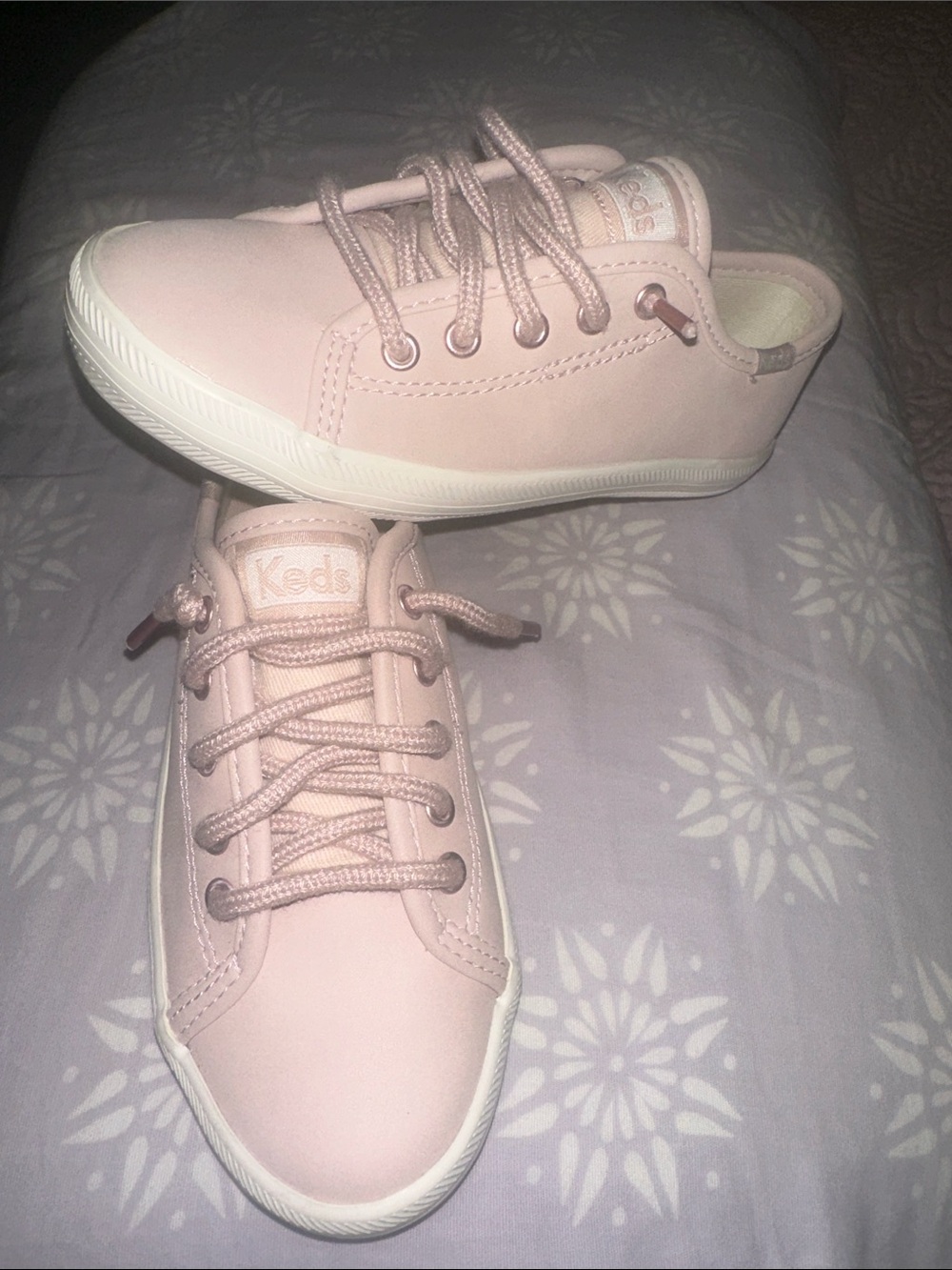 Keds Low-Top Sneakers in Blush Pink (NWOT or BOX)